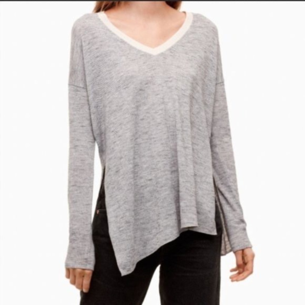 Aritzia Wilfred Long Sleeve Top.